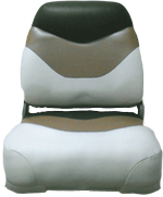 Thick Cushioning Seat & Back With Heavy Duty No Pinch Hinges