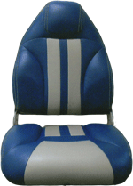 High End, High Back, Competition Type Bass Boat Seat