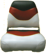 Thick Cushioning Seat & Back With Heavy Duty No Pinch Hinges
