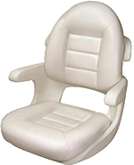 Tempress White Captains Chair (Elite High Back)