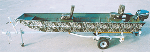 paint camo boat alumacraft 1436 approx cans spray required shown